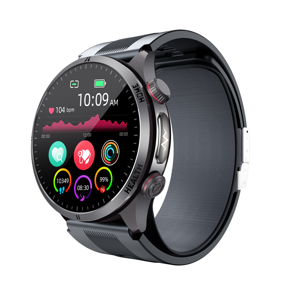 New smartwatch S26 Air pump+airbag true blood pressure accurate test,Bluetooth call,ECG electrocardiogram,blood sugar, uric acid, blood lipid, body temperature, blood oxygen, sleep monitoring, breathing training ECG NFC SOS