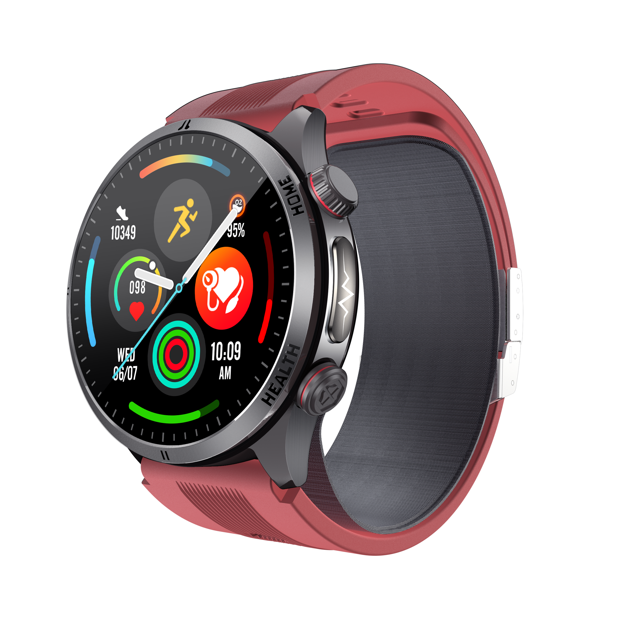 New smartwatch S26 Air pump+airbag true blood pressure accurate test,Bluetooth call,ECG electrocardiogram,blood sugar, uric acid, blood lipid, body temperature, blood oxygen, sleep monitoring, breathing training ECG NFC SOS