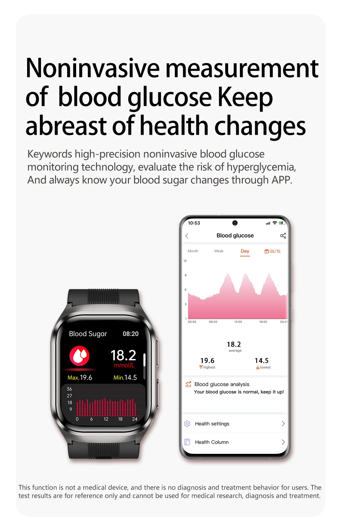 New smartwatch S17 airbag blood pressure monitoring NFC SOS ECG electrocardiogram Sport, blood sugar, uric acid, blood lipid, body temperature, blood oxygen, sleep monitoring, breathing training Lover gift
