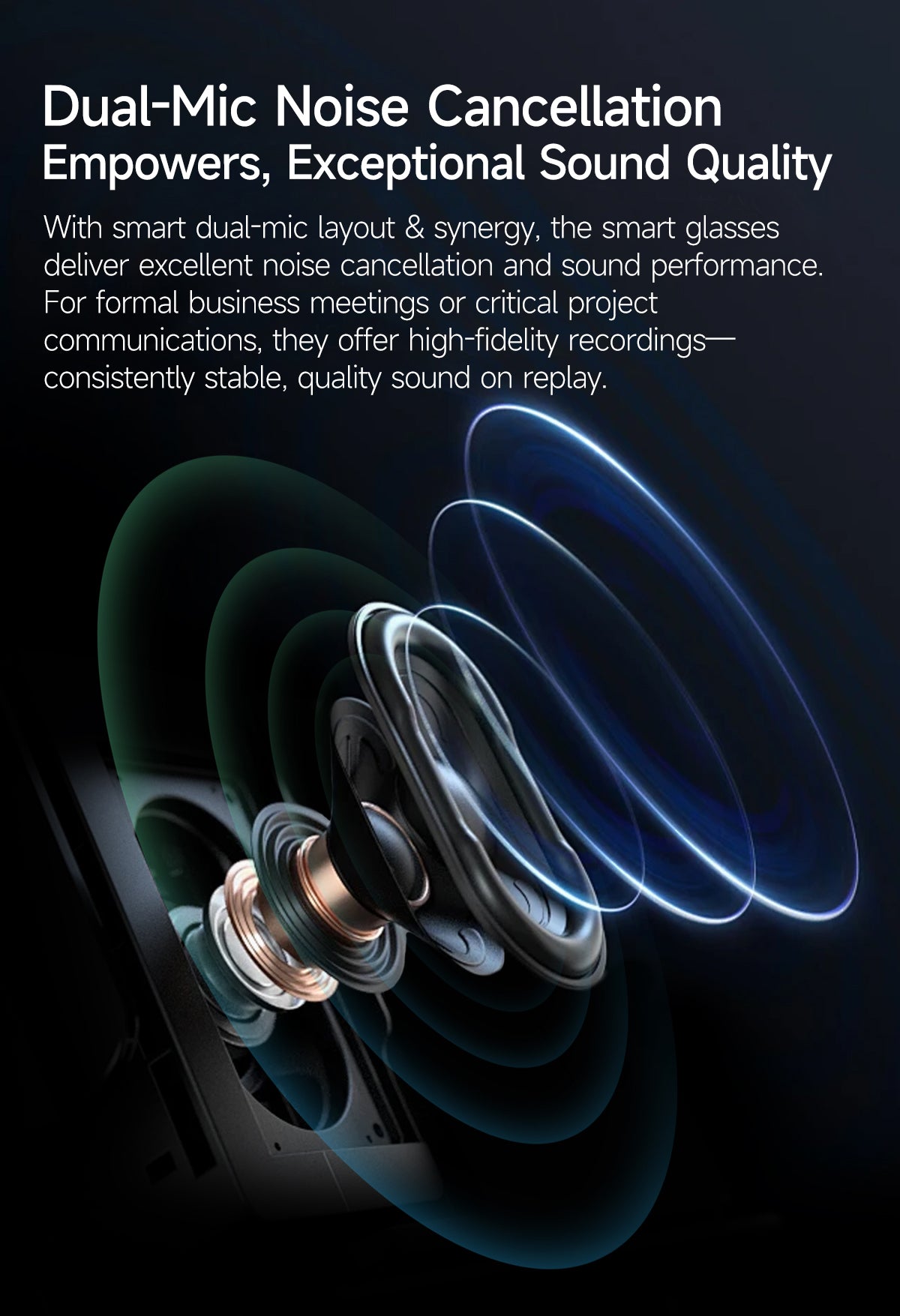 Smart glasses Photography glasses W630 AI translation Wi-Fi slide-to-touch New Fashion Arrivals.