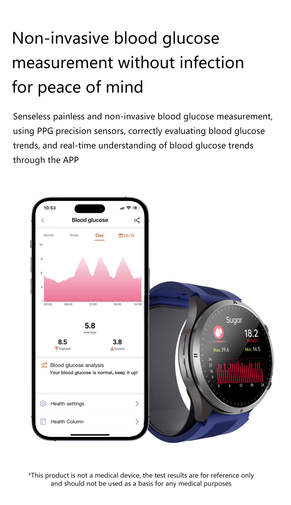 New smartwatch S26 Air pump+airbag true blood pressure accurate test,Bluetooth call,ECG electrocardiogram,blood sugar, uric acid, blood lipid, body temperature, blood oxygen, sleep monitoring, breathing training ECG NFC SOS