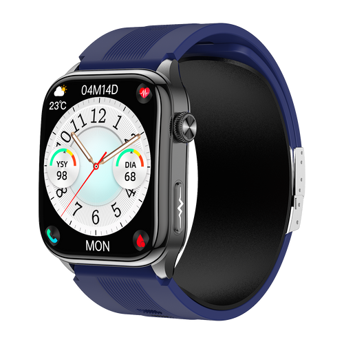 New smartwatch S101 lover's Gift,bluetooth call, health monitoring True blood pressure Air pump Blood glucose NFC ECG SOS