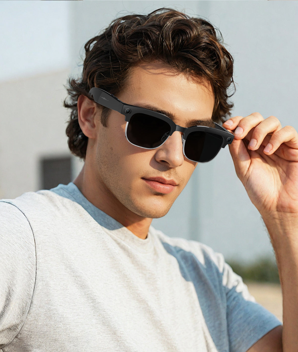 Smart glasses Photography glasses W630 AI translation Wi-Fi slide-to-touch New Fashion Arrivals.