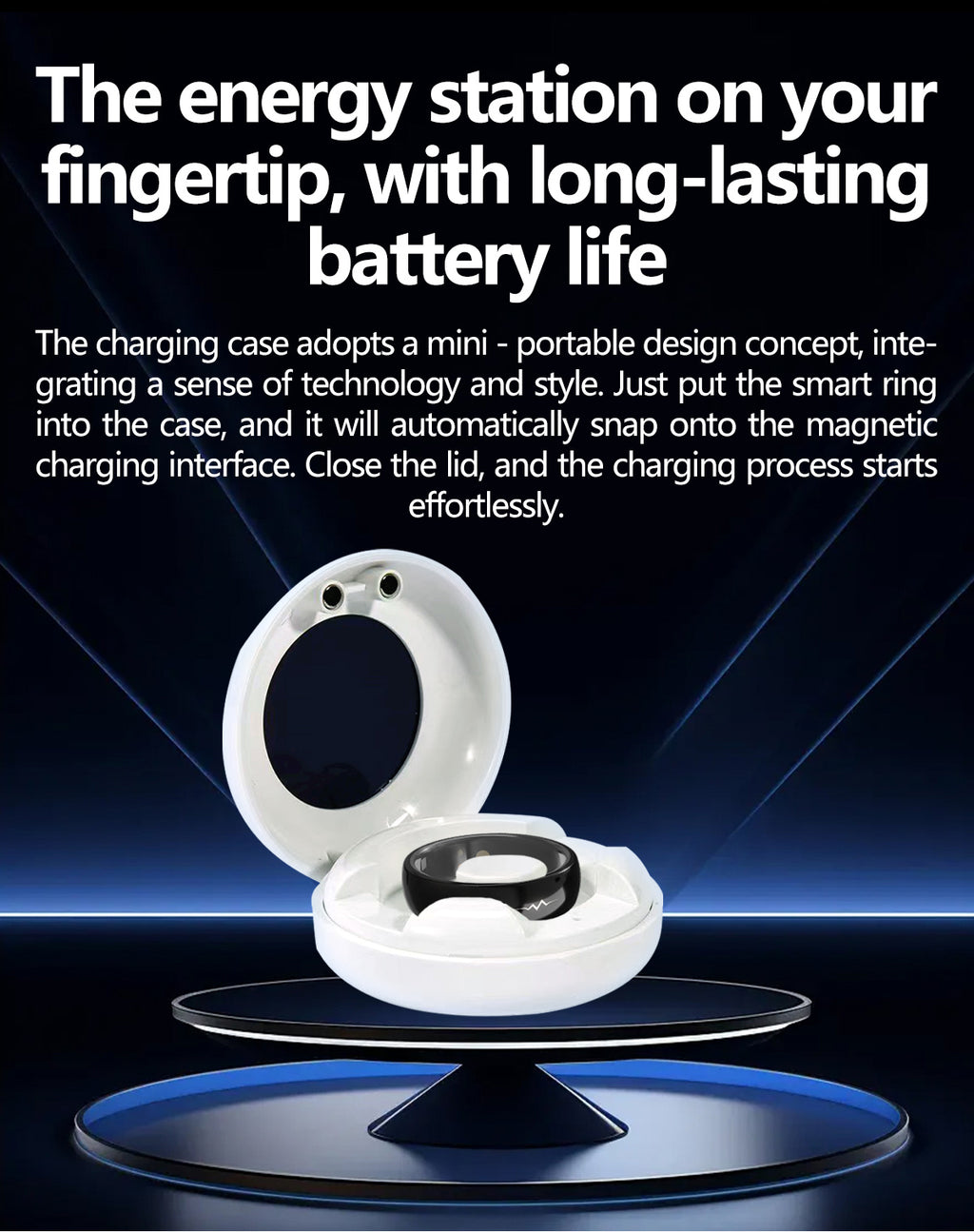 New samrt ring Q520 lover's gift ceramic material heart rate sleep blood sugar exercise monitoring hot sale！