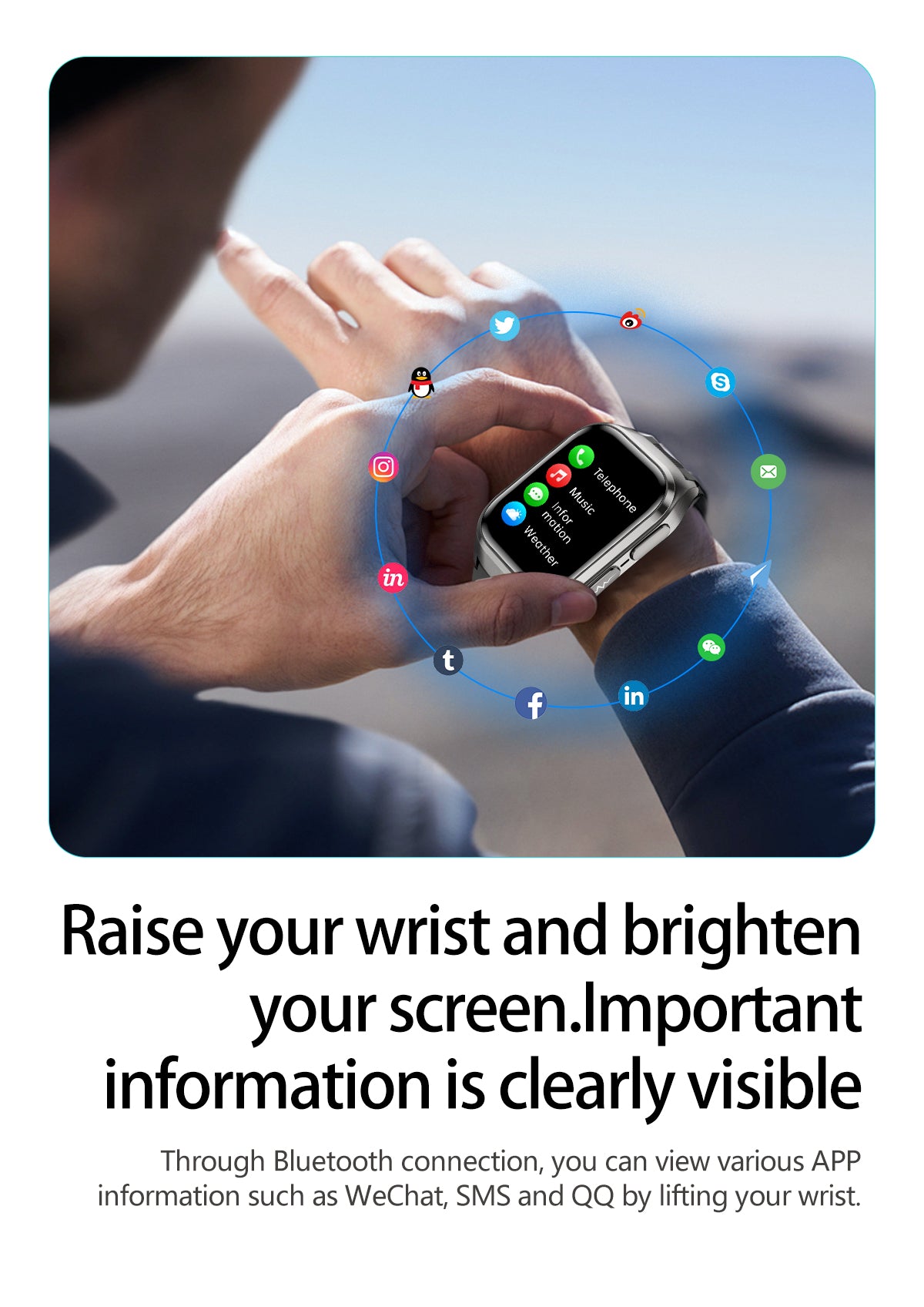 New smartwatch S17 airbag blood pressure monitoring NFC SOS ECG electrocardiogram Sport, blood sugar, uric acid, blood lipid, body temperature, blood oxygen, sleep monitoring, breathing training Lover gift