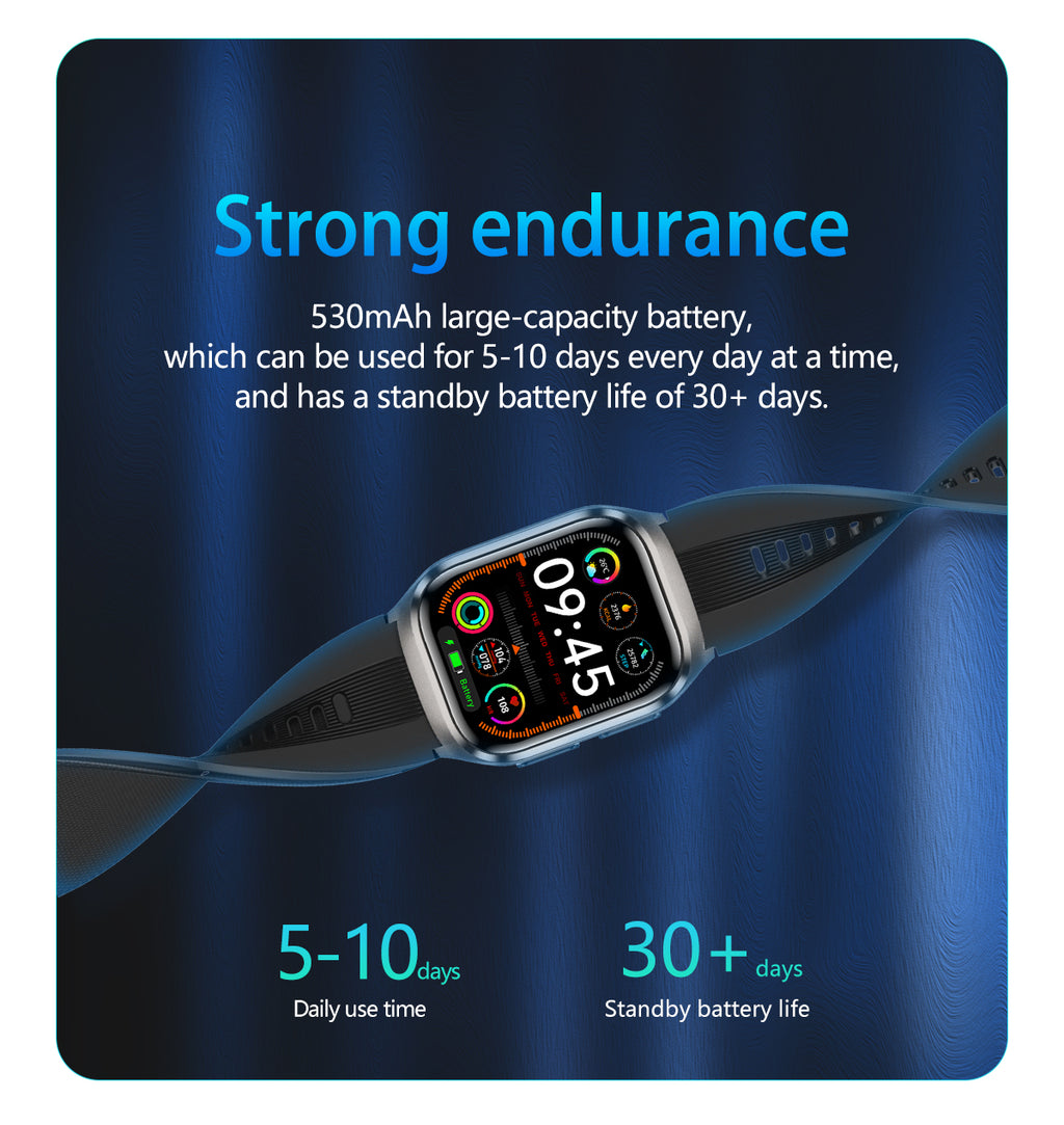 New smartwatch S17 airbag blood pressure monitoring NFC SOS ECG electrocardiogram Sport, blood sugar, uric acid, blood lipid, body temperature, blood oxygen, sleep monitoring, breathing training Lover gift