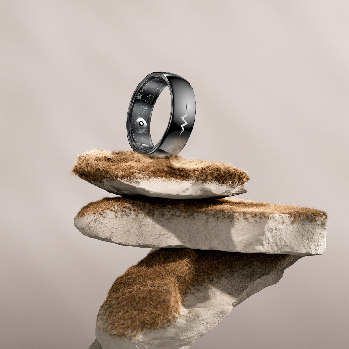 New samrt ring Q520 lover's gift ceramic material heart rate sleep blood sugar exercise monitoring hot sale！