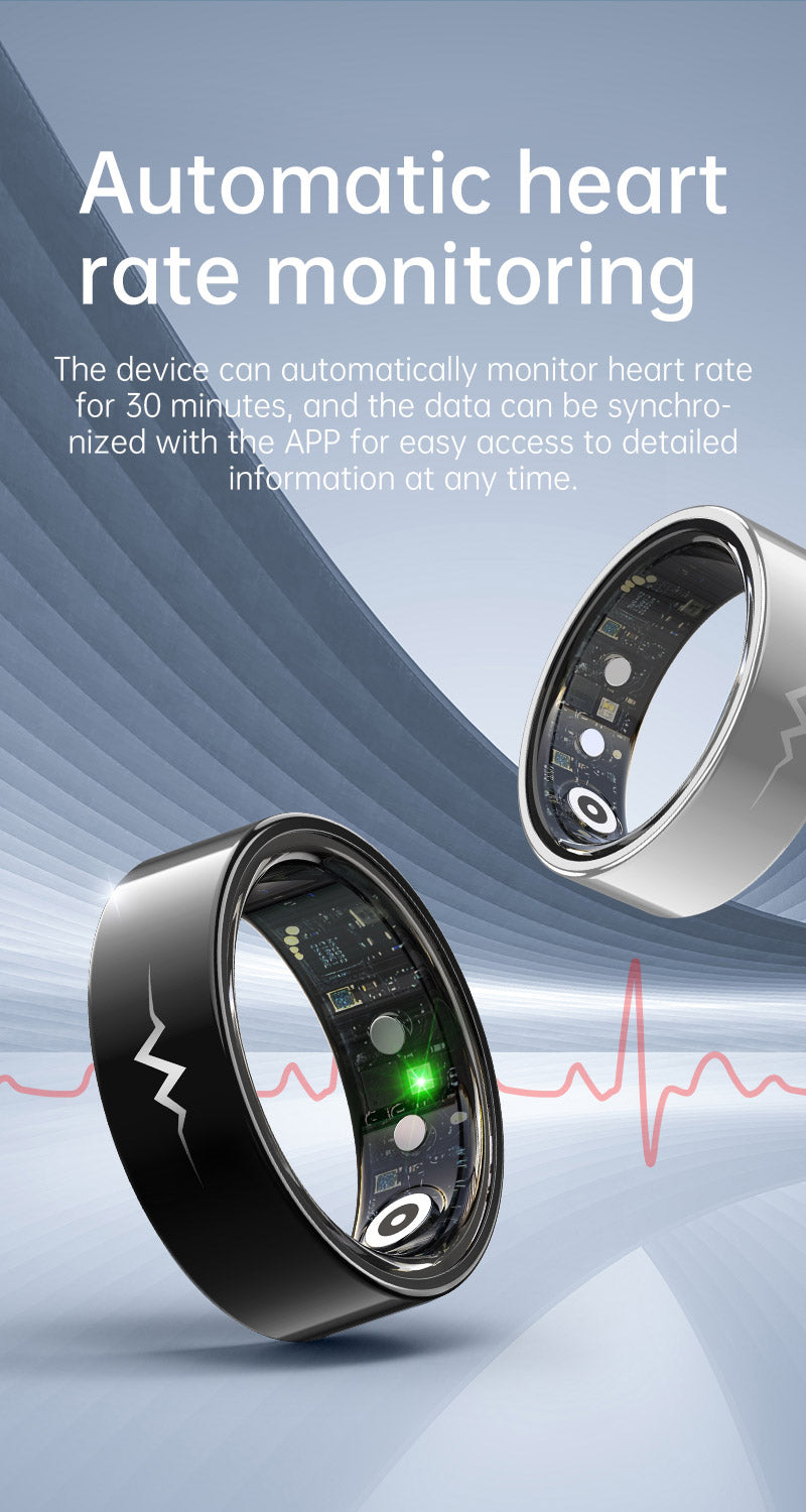 New samrt ring R1005 lover's gift heart rate sleep blood sugar exercise monitoring hot sale！