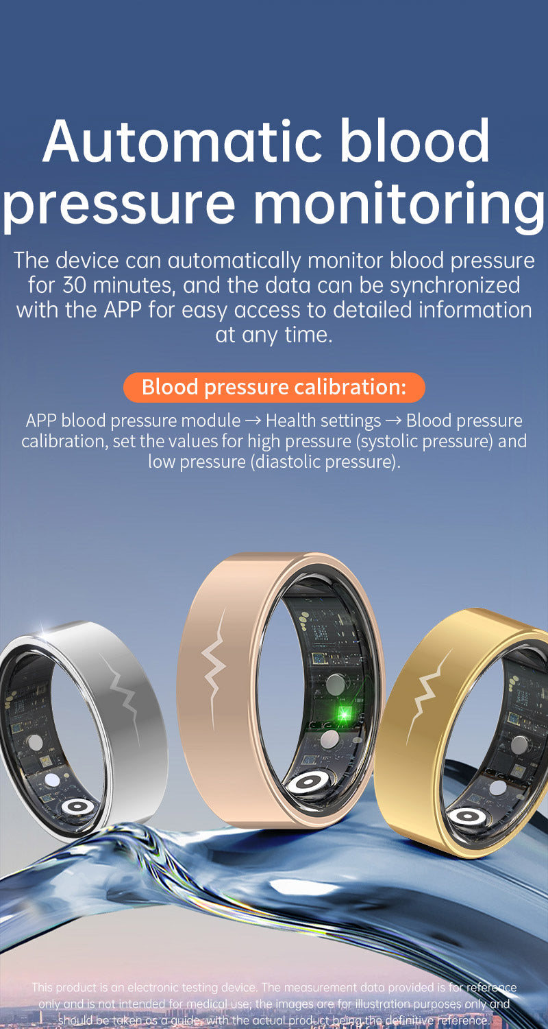 New samrt ring R1005 lover's gift heart rate sleep blood sugar exercise monitoring hot sale！