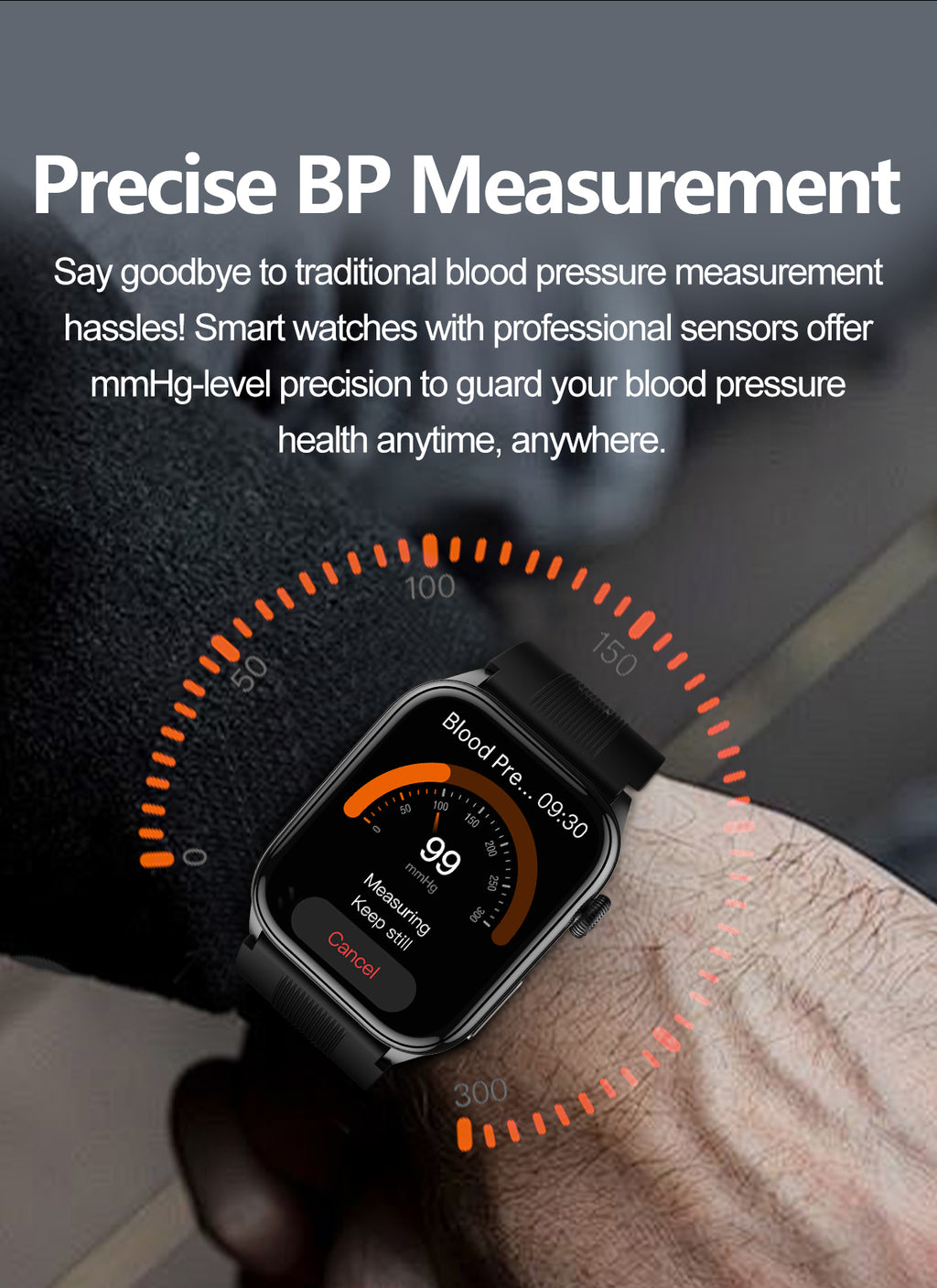New smartwatch S101 lover's Gift,bluetooth call, health monitoring True blood pressure Air pump Blood glucose NFC ECG SOS