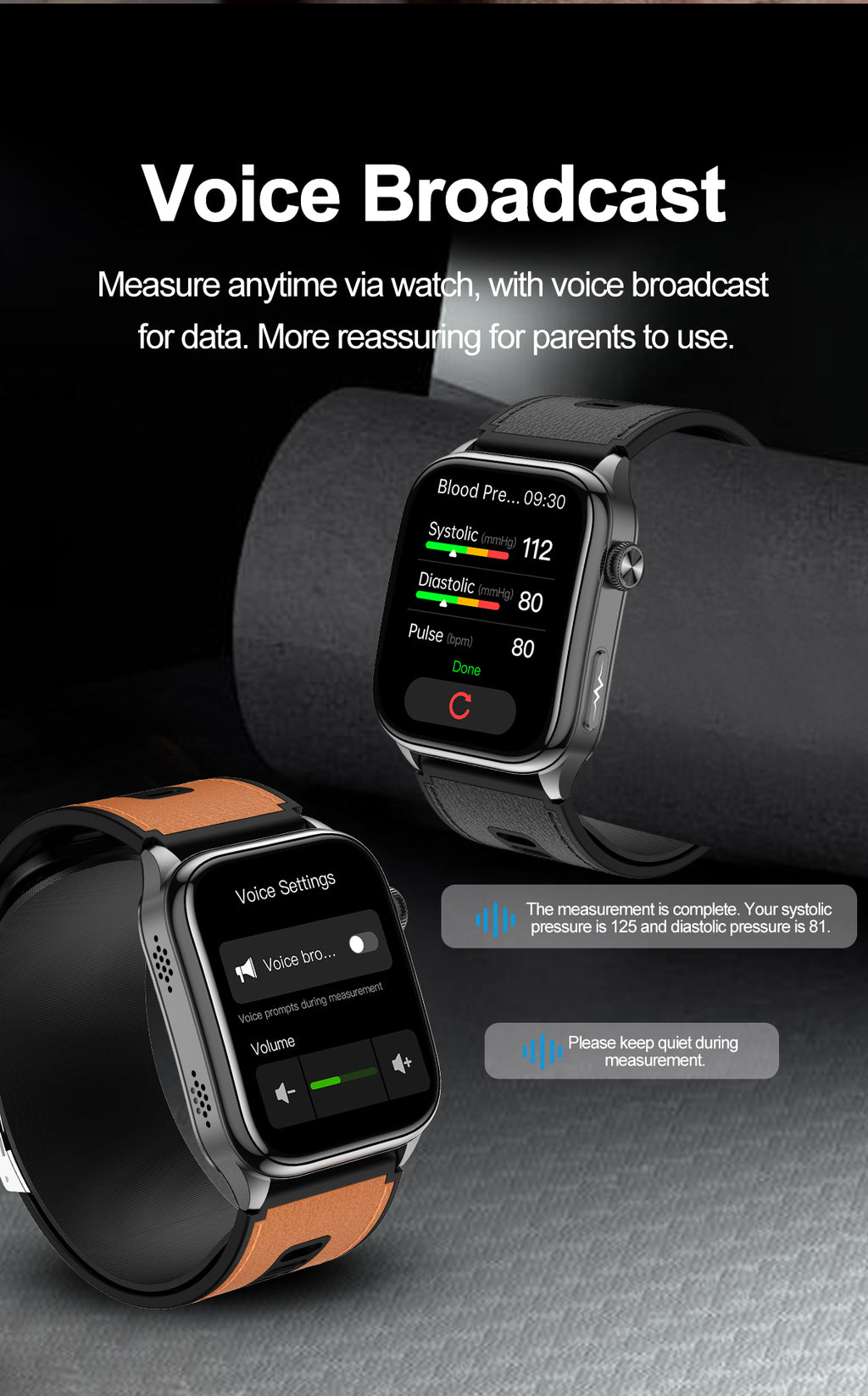 New smartwatch S101 lover's Gift,bluetooth call, health monitoring True blood pressure Air pump Blood glucose NFC ECG SOS