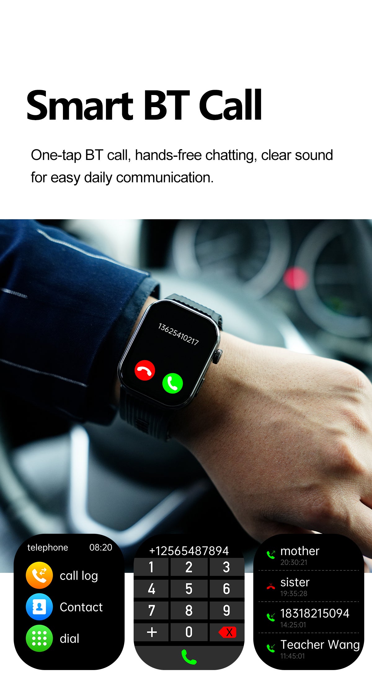 New smartwatch S191 Air pump+airbag type true blood pressure accurate test,Bluetooth call,ECG electrocardiogram,blood sugar, uric acid, blood lipid, body temperature, blood oxygen, sleep monitoring, breathing training.