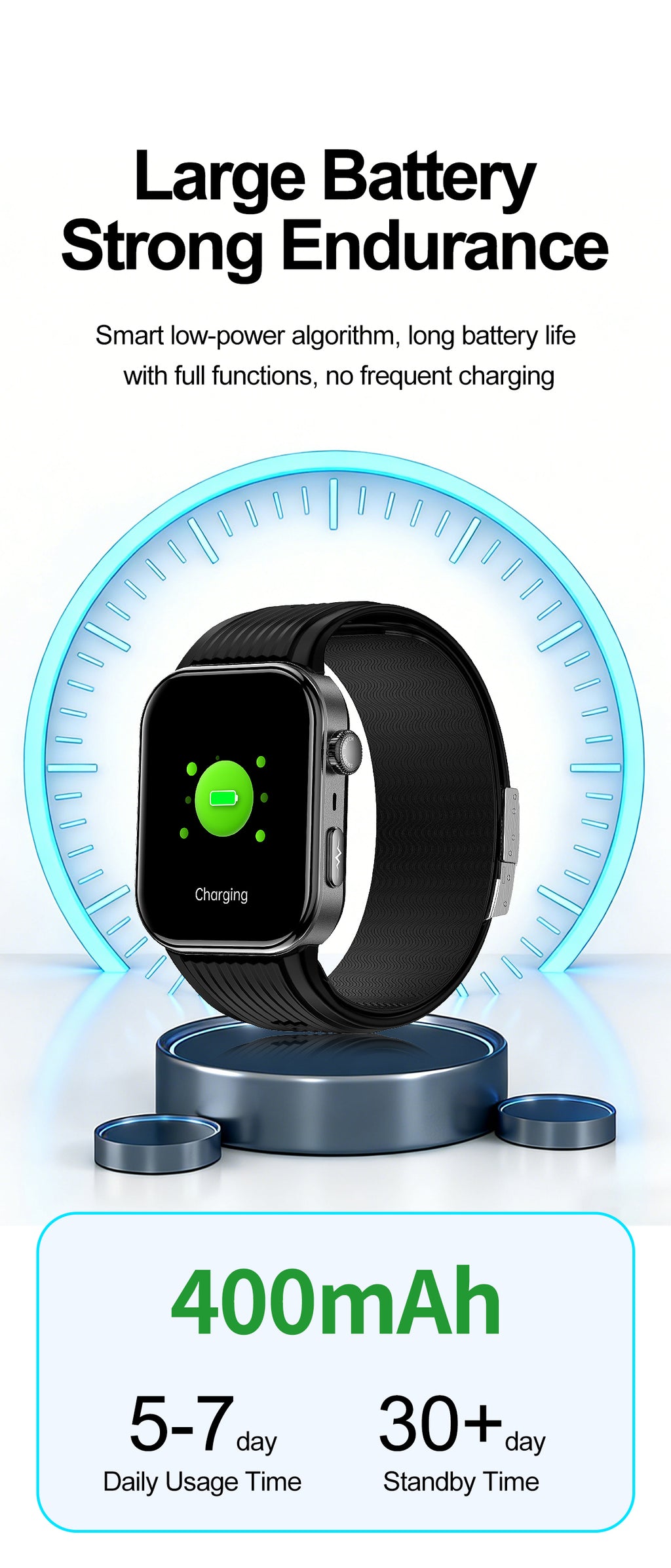 New smartwatch S191 Air pump+airbag type true blood pressure accurate test,Bluetooth call,ECG electrocardiogram,blood sugar, uric acid, blood lipid, body temperature, blood oxygen, sleep monitoring, breathing training.